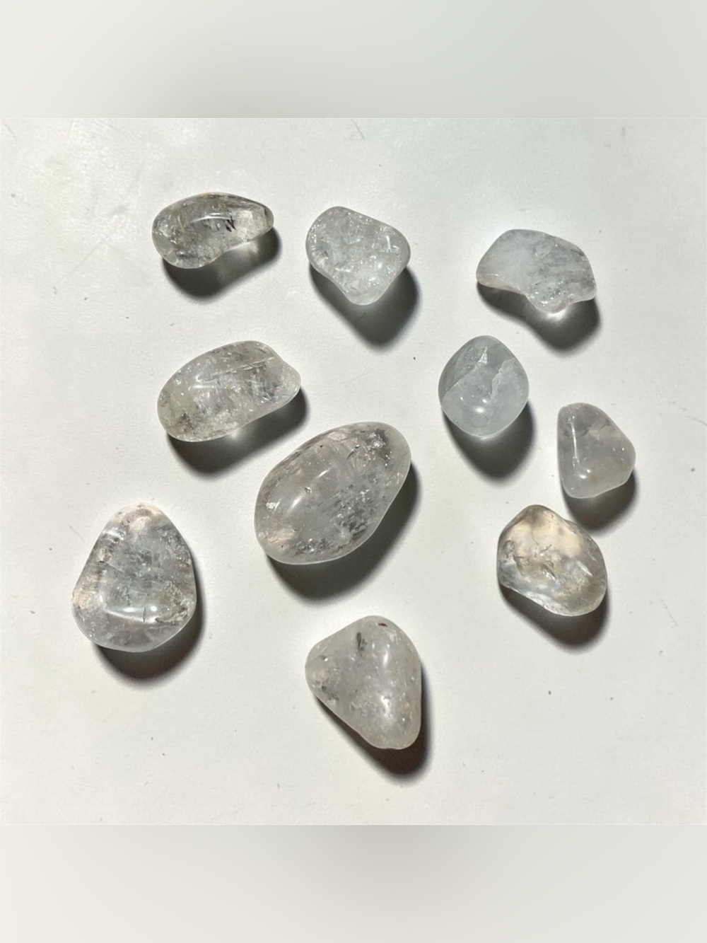 Tumbled Clear Quartz Crystal Stones